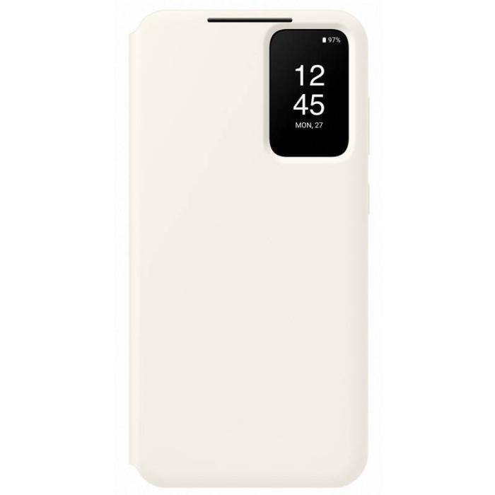 Bild 1, Samsung Galaxy S23 Plus Fodral Clear View Cream