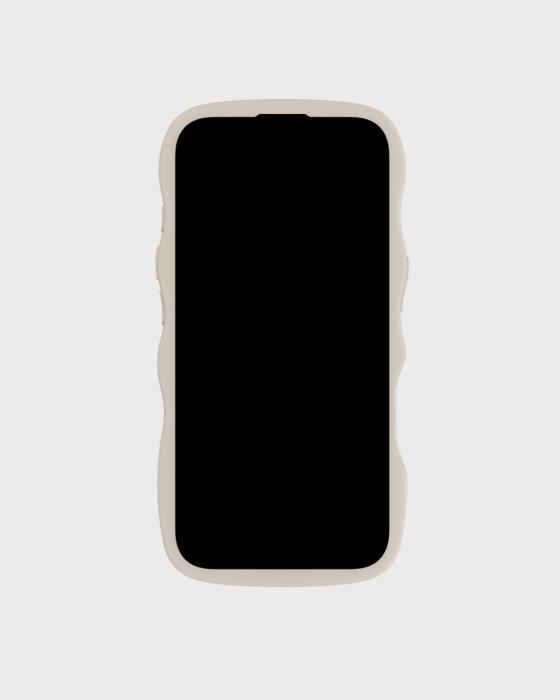 Bild 4, holdit iPhone 16 Plus Skal Wavy Light Beige/Transparent
