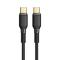 Mcdodo 2m 240W 5A PD USB-C - USB-C Snabbladdningskabel Svart