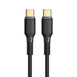 Mcdodo 2m 240W 5A PD USB-C - USB-C Snabbladdningskabel Svart