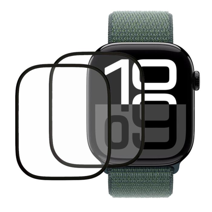 Bild 1, Apple Watch 10 46 mm Skärmskydd 2-PACK