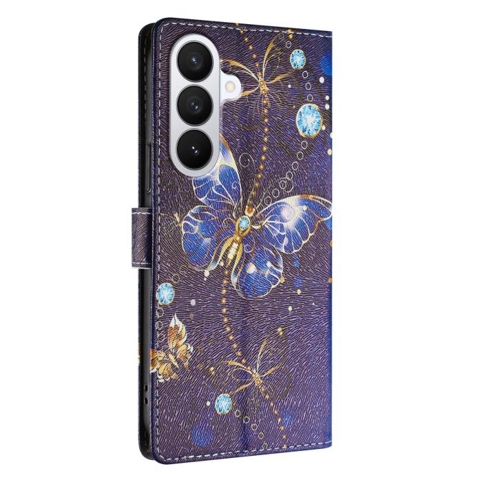 Bild 4, Samsung Galaxy S26 Fodral Med Tryck Blå Fjäril
