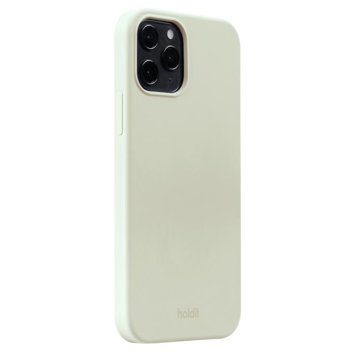 Bild 2, holdit iPhone 12 / 12 Pro Mobilskal Silikon White