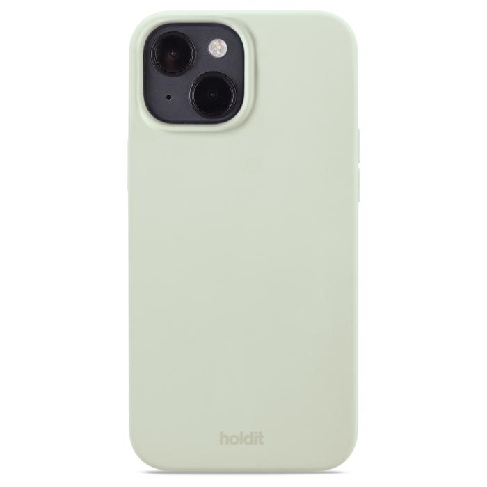 Bild 1, holdit iPhone 14/13 Mobilskal Silikon White Moss