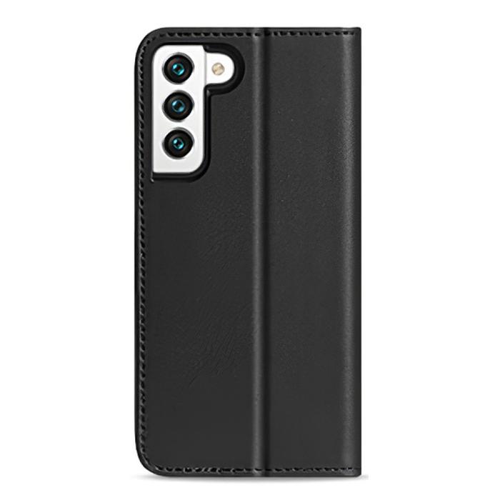 Bild 3, DUX DUCIS Samsung Galaxy S22 Plus Fodral HIVO RFID Äkta Läder Svart