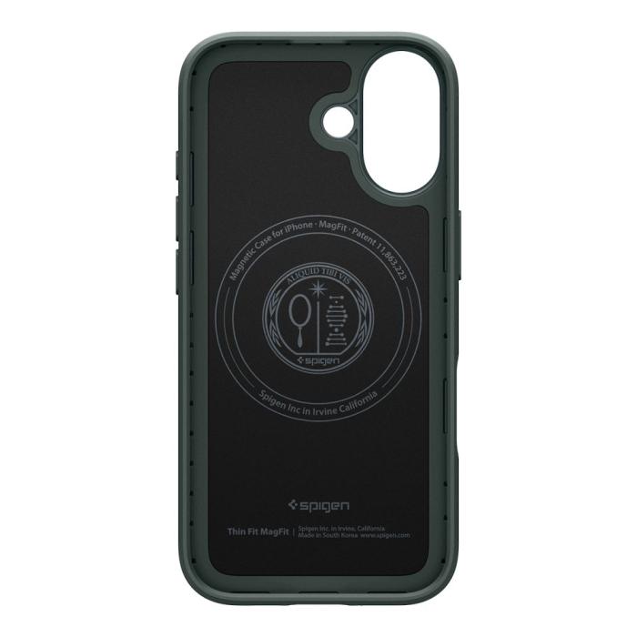 Bild 3, Spigen iPhone 17 Skal MagSafe Thin Fit Abyss Green