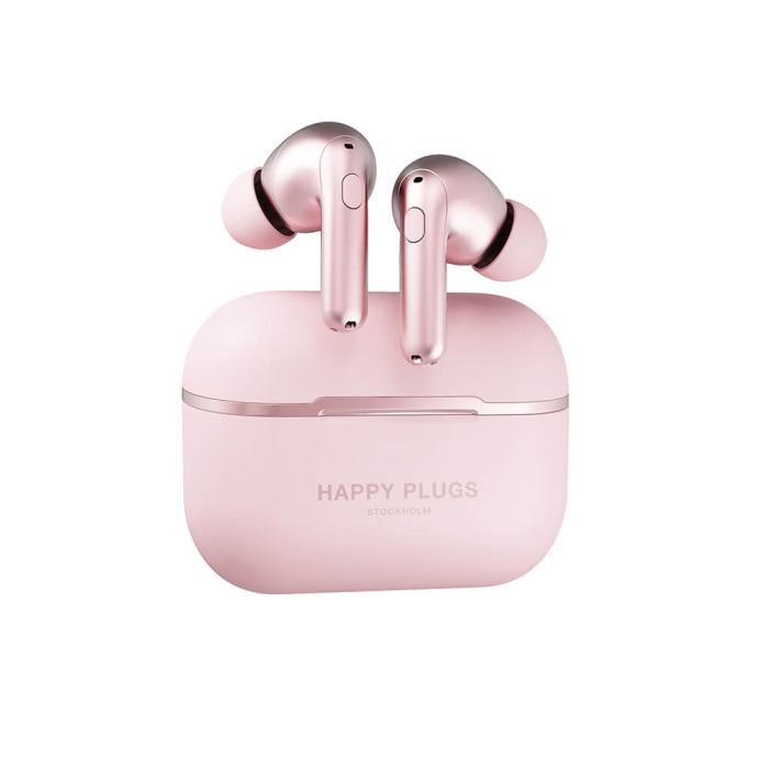 Bild 1, Happy Plugs Air1 Zen Hörlurar In-Ear TWS Rosa/Guld