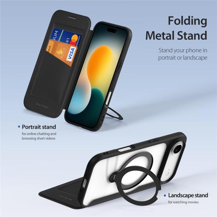 Bild 4, DUX DUCIS iPhone Air Fodral MagSafe Kickstand Skin X Pro
