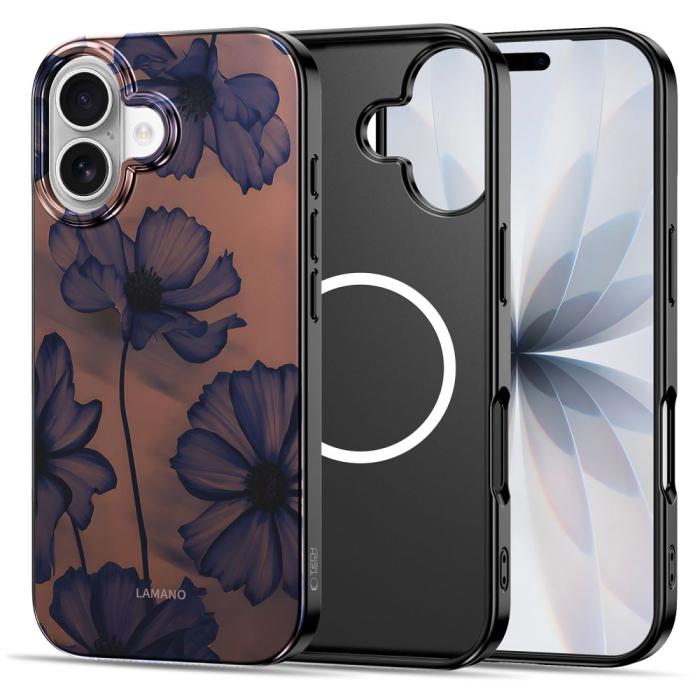 Bild 2, Tech-Protect iPhone 17 Skal MagSafe Lamano Velvet Night