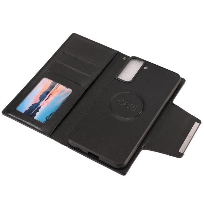 Bild 5, Samsung Galaxy S21 Ultra - 2in1 Magnet Fodral - Svart