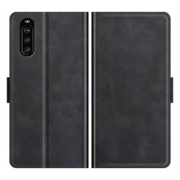 Sony Xperia 10 III - Fodral Med Magnetisk Stängning - Svart