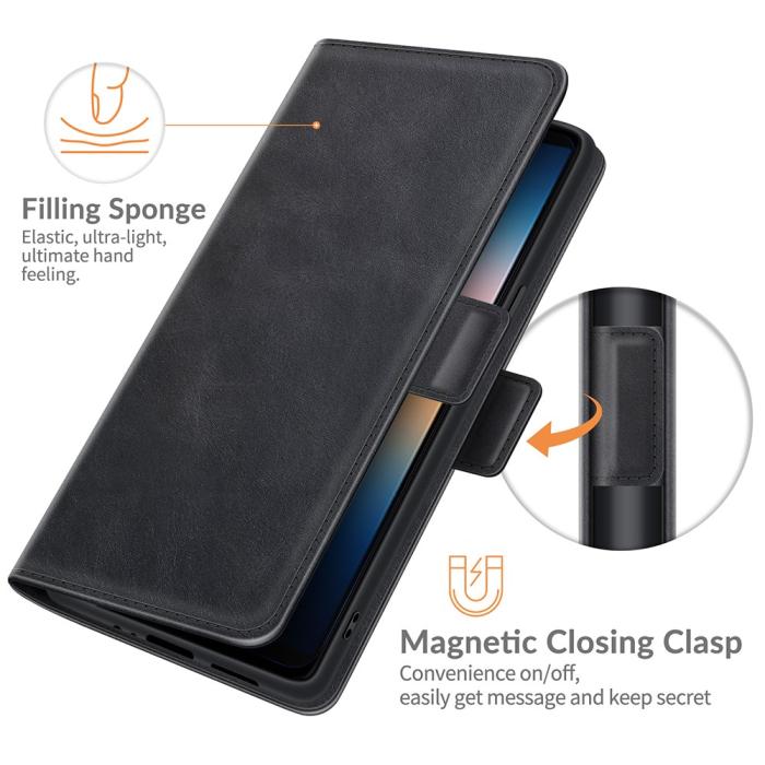 Bild 5, Sony Xperia 10 III - Fodral Med Magnetisk Stängning - Svart
