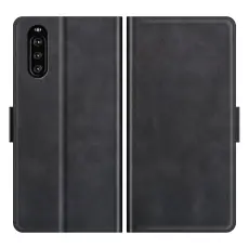 Sony Xperia 10 III - Fodral Med Magnetisk Stängning - Svart