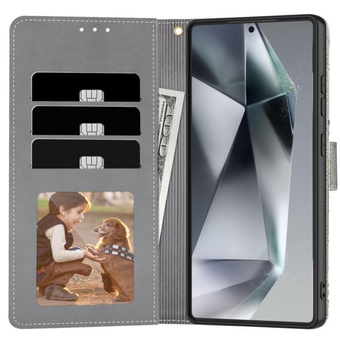 Bild 2, Tech-Protect Galaxy A26 / A17 Fodral Läder Spring Flowers