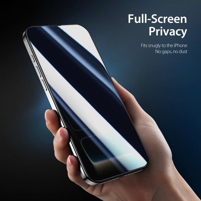Bild 6, DUX DUCIS iPhone 18 Pro Skärmskydd Heltäckande Privacy
