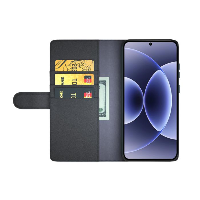 Bild 2, Xiaomi 17 Fodral Premium Äkta Läder Svart