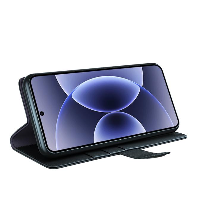 Bild 3, Xiaomi 17 Fodral Premium Äkta Läder Svart