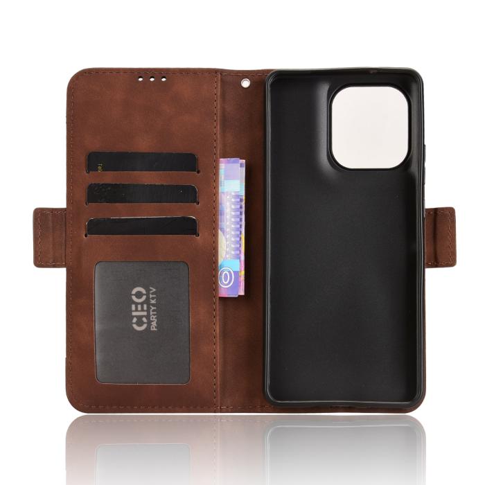 Bild 5, Motorola Moto G86 Power 5G Fodral Med Avtagbart Kortfack Brun