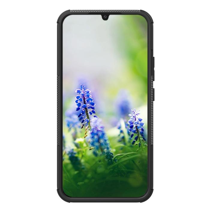 Bild 4, Galaxy A34 5G Skal Ultimata Stöttåligt med Stöd Svart