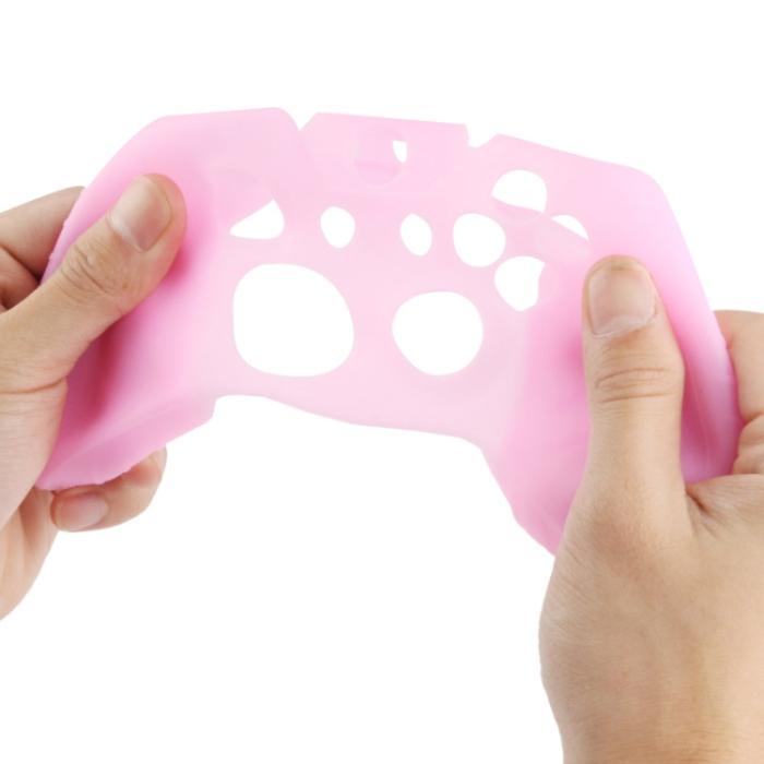 Bild 6, Silikonskal För Xbox One Handkontroll Rosa