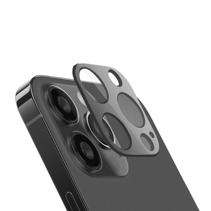 Bild 1, holdit iPhone 14 Pro Linsskydd Härdat Glas Svart
