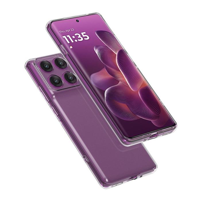 Bild 2, Motorola Edge 60 / 60 Fusion Skal Ultra Thin TPU Transparent