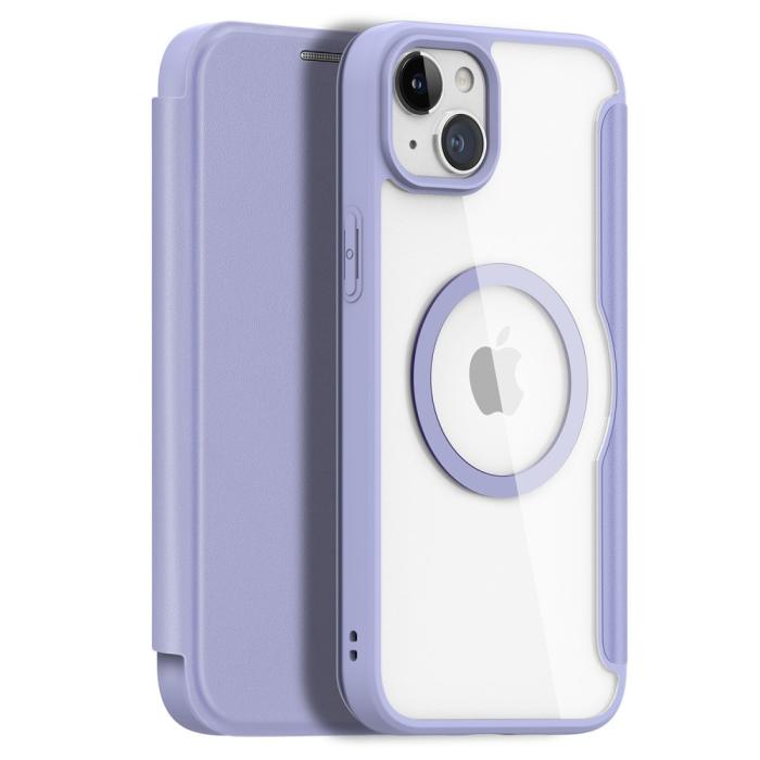 Bild 1, DUX DUCIS iPhone 15 Fodral MagSafe Skin X Pro Lila