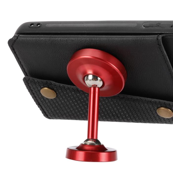 Bild 5, Samsung Galaxy S25 Skal Läder Med Kortfack Och Magnet
