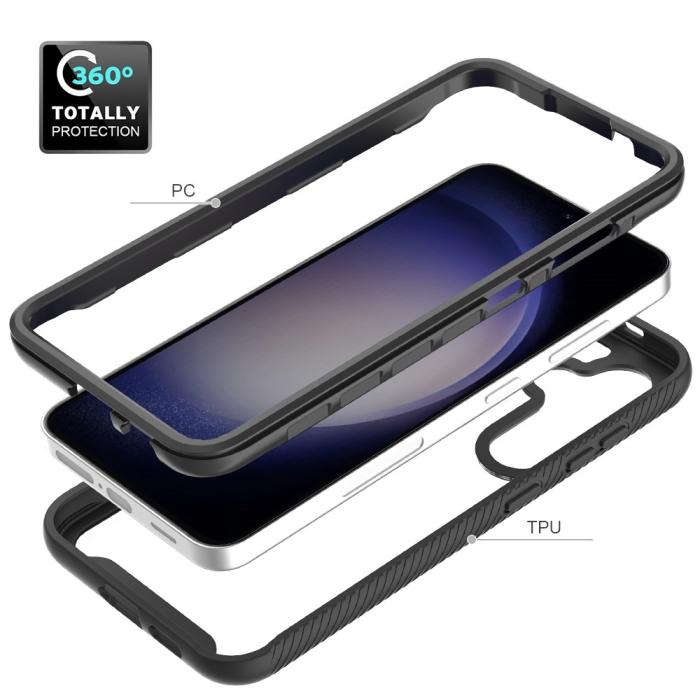 Bild 4, Samsung Galaxy S24 Skal 360 Hybrid Defense Svart