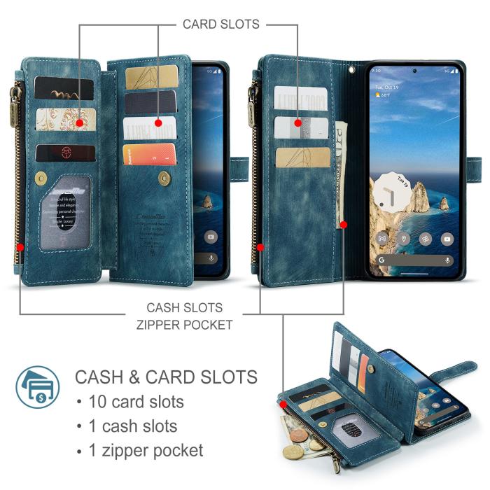 Bild 3, CASEME Google Pixel 11 Pro XL Fodral 2in1 Multifunktionell