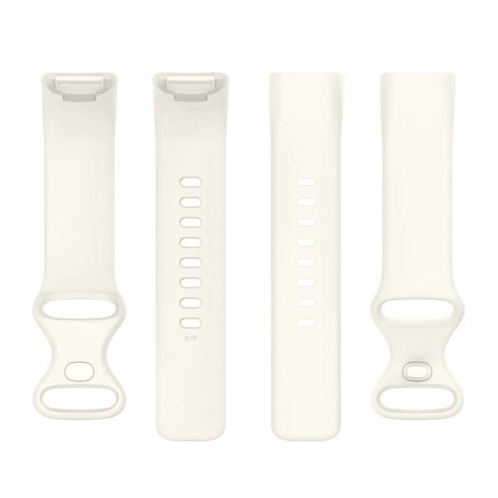 Bild 5, Fitbit Charge 6 / 5 Armband TPU (S) Beige