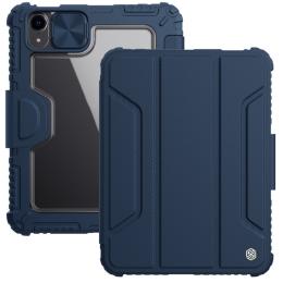 NILLKIN iPad Mini (2021) Fodral Tri-Fold CamShield Bumper Blå