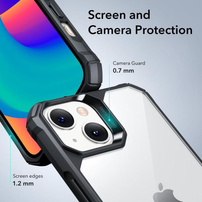 Bild 3, ESR iPhone 15 Plus / 14 Plus Skal Air Armor Transparent/Svart