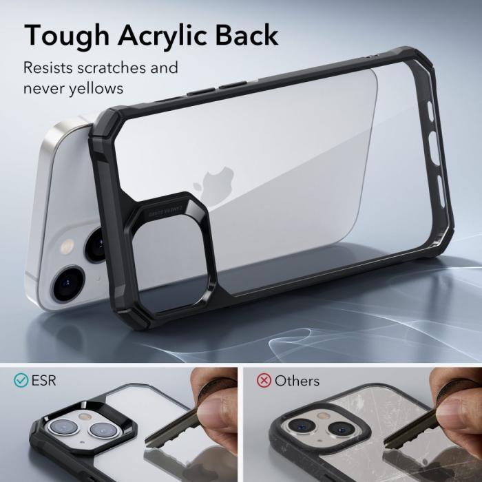 Bild 4, ESR iPhone 15 Plus / 14 Plus Skal Air Armor Transparent/Svart