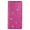 iPhone 15 Plus Fodral Flip Glitter Rosa