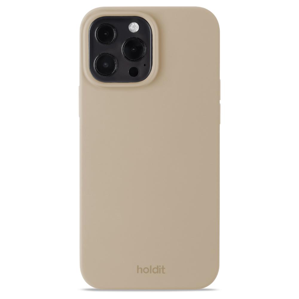 holdit iPhone 13 Pro Max Mobilskal Silikon Latte Beige