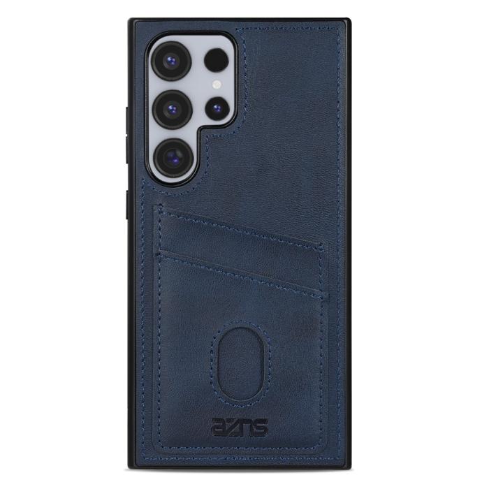 Bild 3, AZNS Samsung Galaxy S26 Ultra Skal Med Kortfack Läder Blå
