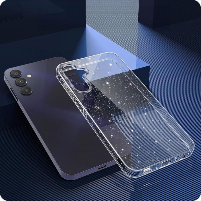 Bild 5, Tech-Protect Galaxy S25 Skal FlexAir Glitter