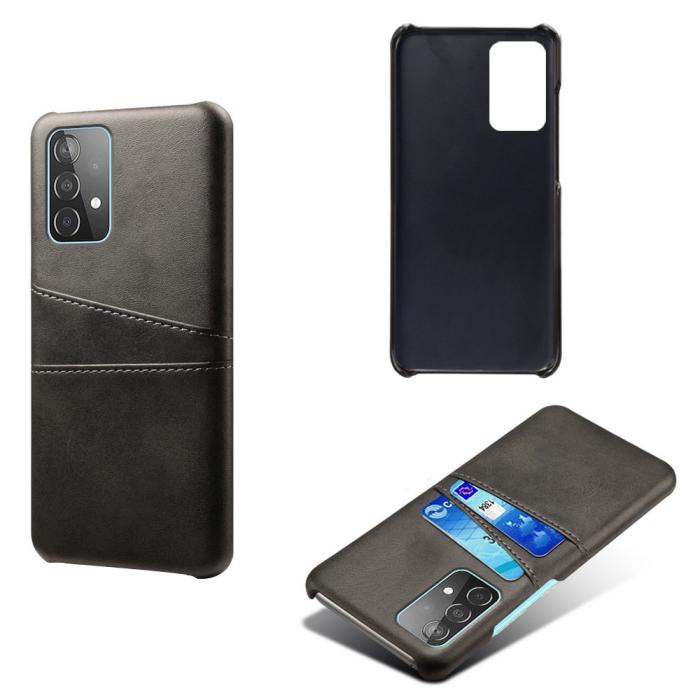 Bild 1, Samsung Galaxy A52 / A52s - KSQ Skal Med Kortfack - Svart