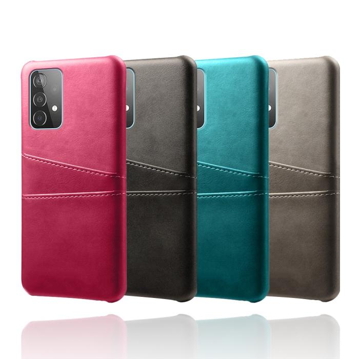 Bild 5, Samsung Galaxy A52 / A52s - KSQ Skal Med Kortfack - Svart