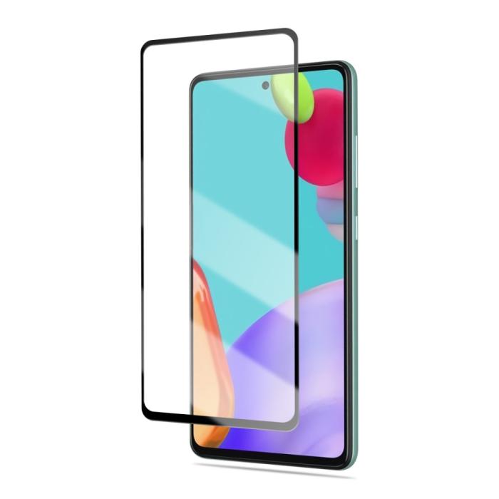Bild 2, Samsung Galaxy A52 / A52s - AMORUS Heltäckande Skärmskydd I Härdat Glas