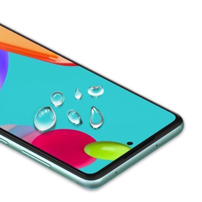 Bild 3, Samsung Galaxy A52 / A52s - AMORUS Heltäckande Skärmskydd I Härdat Glas
