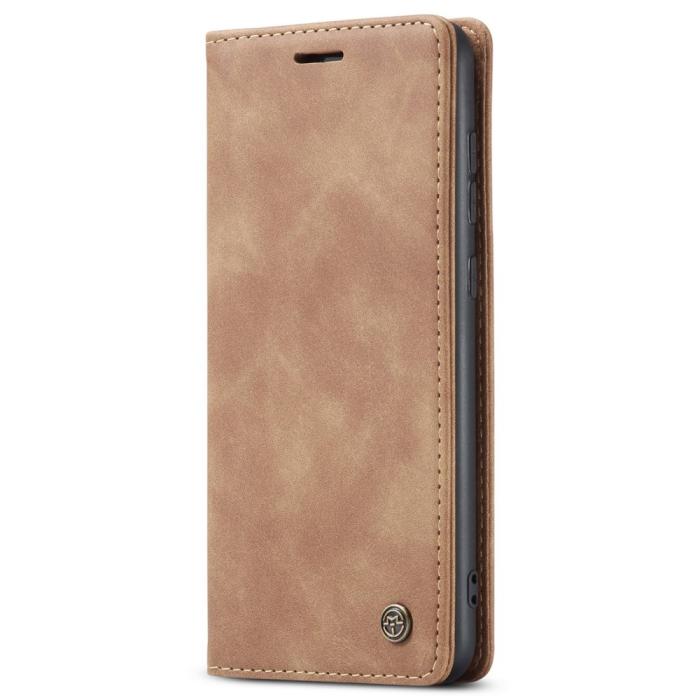 Bild 2, CASEME Samsung Galaxy A53 5G Fodral Retro Läder Brun