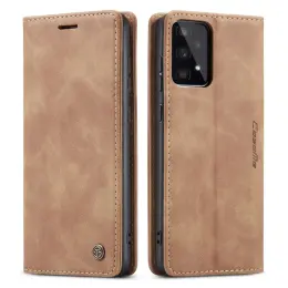 CASEME Samsung Galaxy A53 5G Fodral Retro Läder Brun