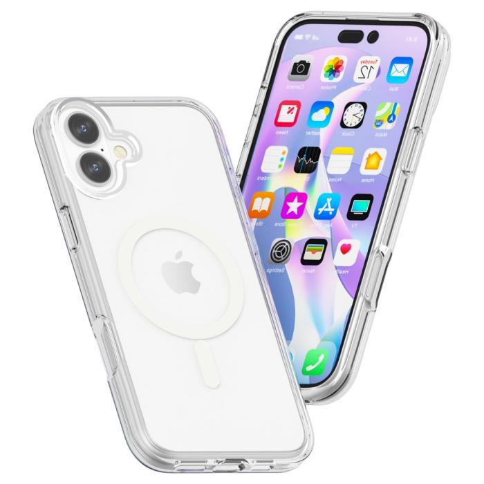 Bild 3, iPhone 16 Skal MagSafe Transparent
