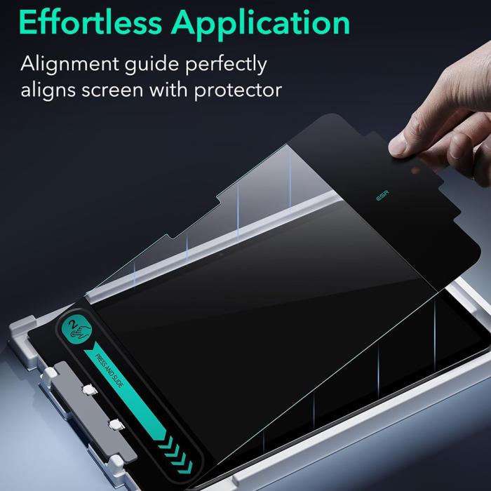 Bild 5, ESR iPad Air 11 2025/2024 Skärmskydd 2-PACK Härdat Glas