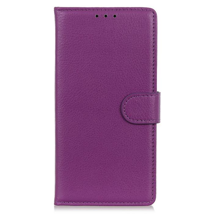 Bild 5, Xiaomi 17T Pro Fodral Litchi Läder Lila