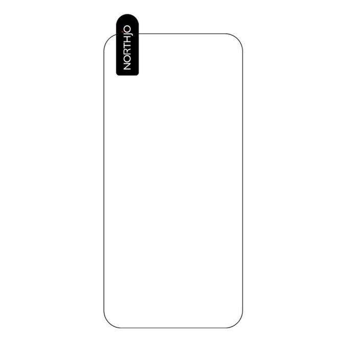 Bild 2, NORTHJO Xiaomi 17T Skärmskydd Härdat glas Transparent