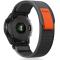 Tech-Protect Garmin Fenix 26 mm Armband Nylon Svart/Orange