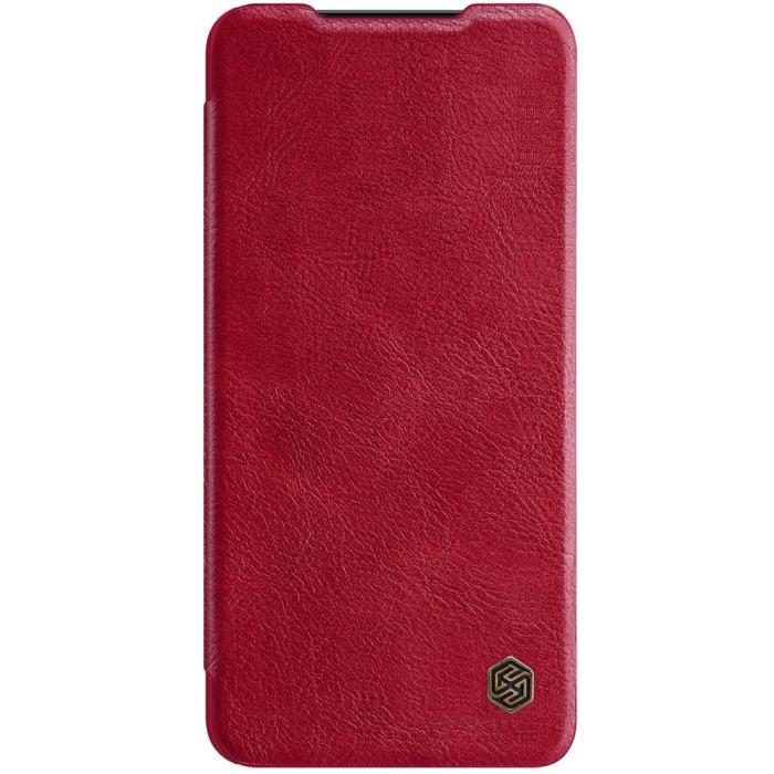 Bild 2, NILLKIN Samsung Galaxy S22 Ultra Fodral Qin Series Röd